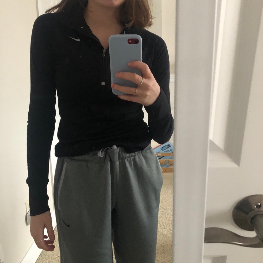 Nike running quarter zip